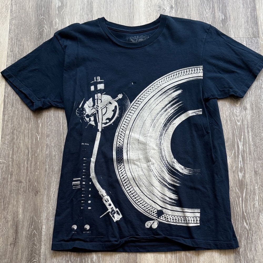 Crown Black Graphic Short Sleeve Tee